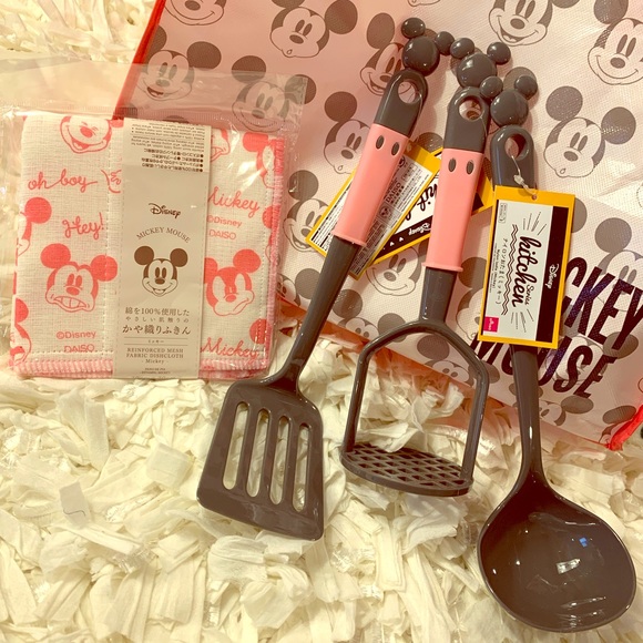 Disney Kitchen Disney Kitchen Cooking Utensil Set Pink Poshmark